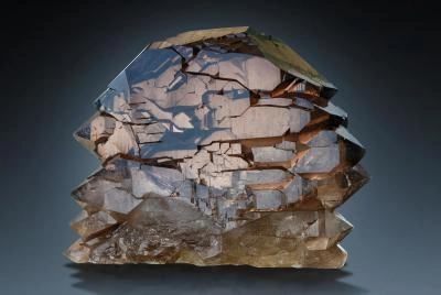 Smoky quartz from Furka, Valais, Switzerland image