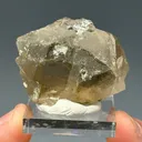 Smoky quartz from Mont Blanc Massif northwest flank, Auvergne-Rhône-Alpes, France - image 3