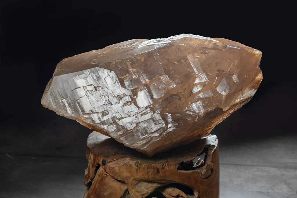 Smoky quartz from Mozambique, Zambezia Province, Alto Ligonha Pegmatite Field - image 1