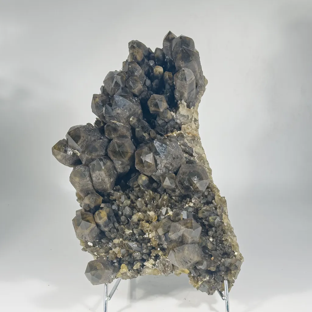 Smoky quartz from Romania, Maramureș County, Cavnic