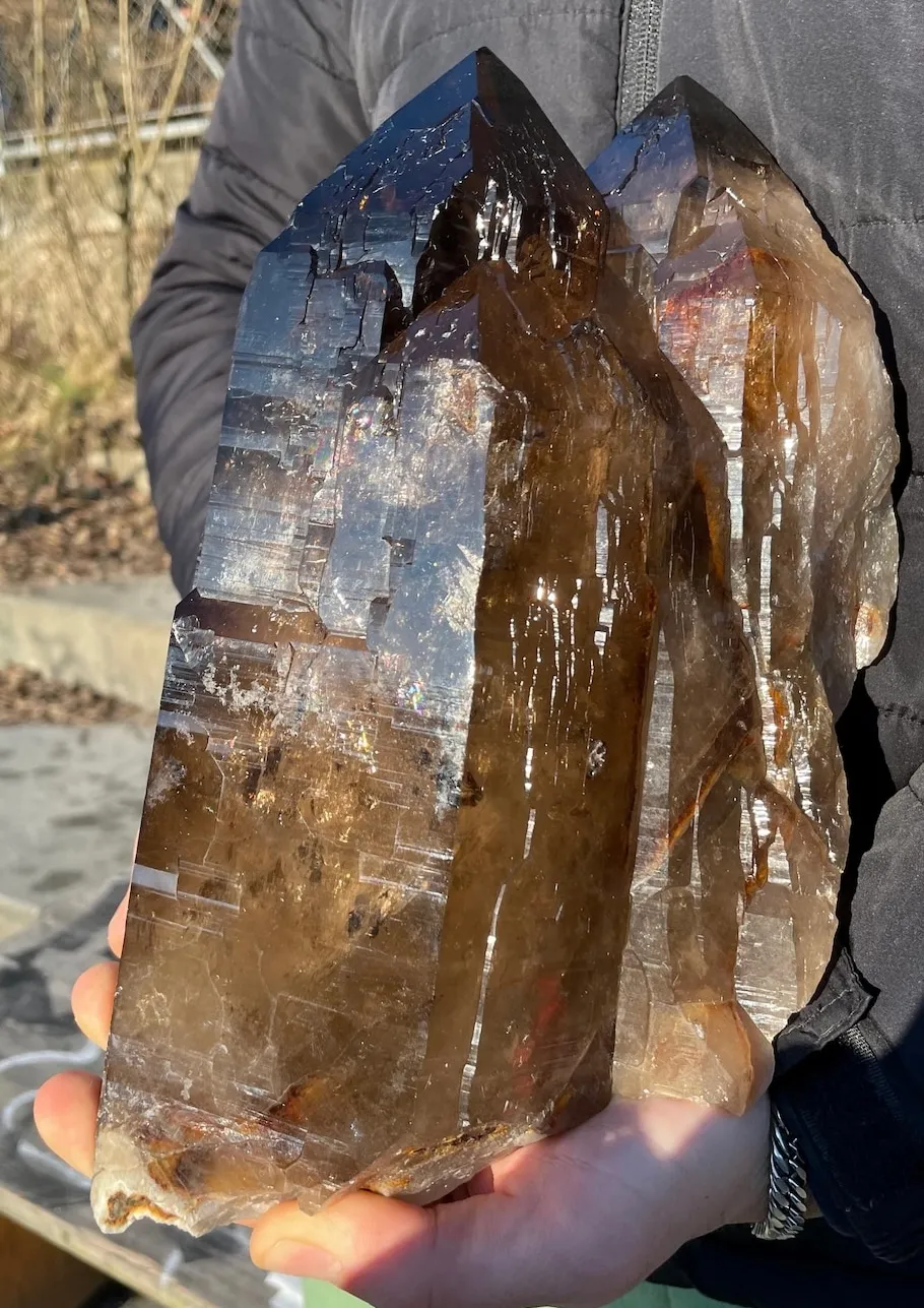 Smoky quartz from Switzerland - image 9