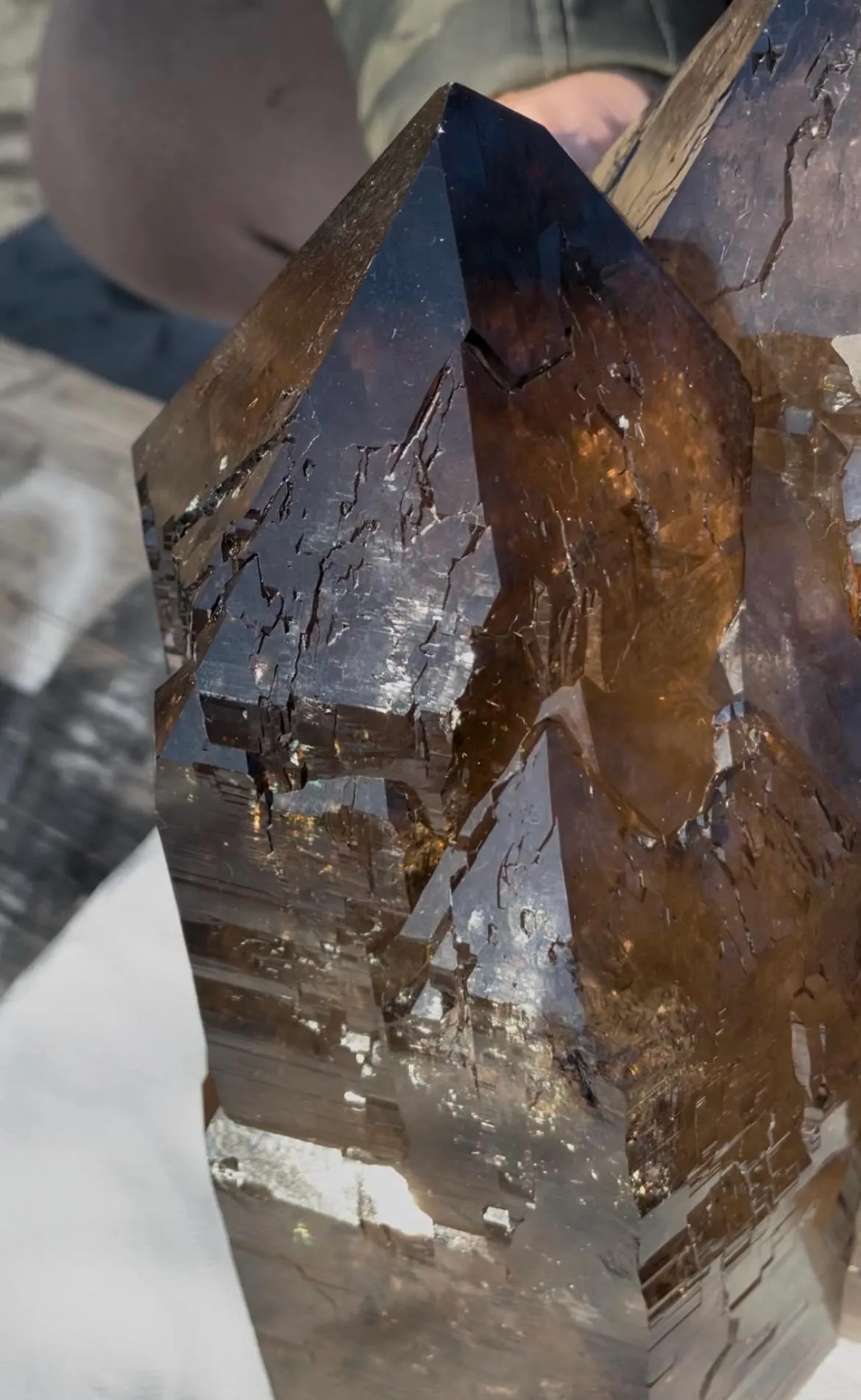 Smoky quartz from Switzerland - image 7