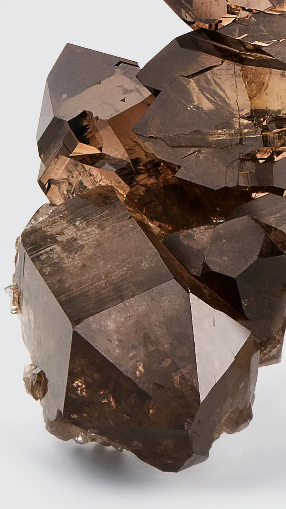 Smoky Quartz Gwindel, France - image 2