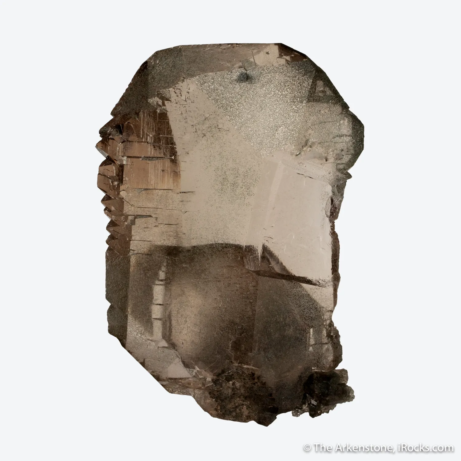 Smoky Quartz (Gwindel) with Quartz - image 4