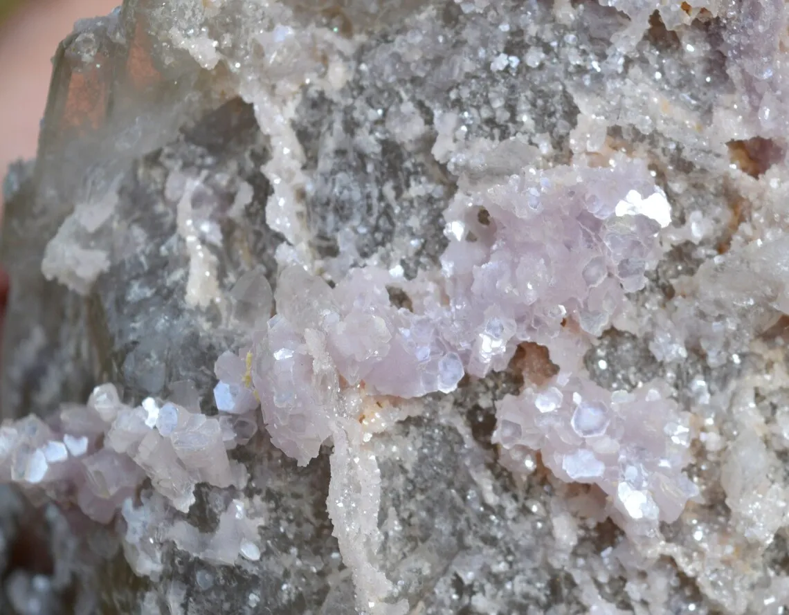 Smoky Quartz & Lepidolite Aquamarine 3240 grams - Minas Gerais, Brazil - image 6