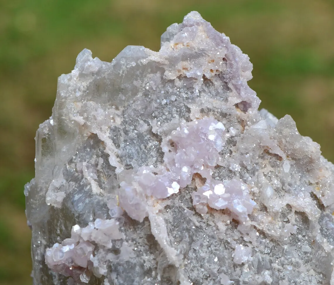 Smoky Quartz & Lepidolite Aquamarine 3240 grams - Minas Gerais, Brazil - image 2