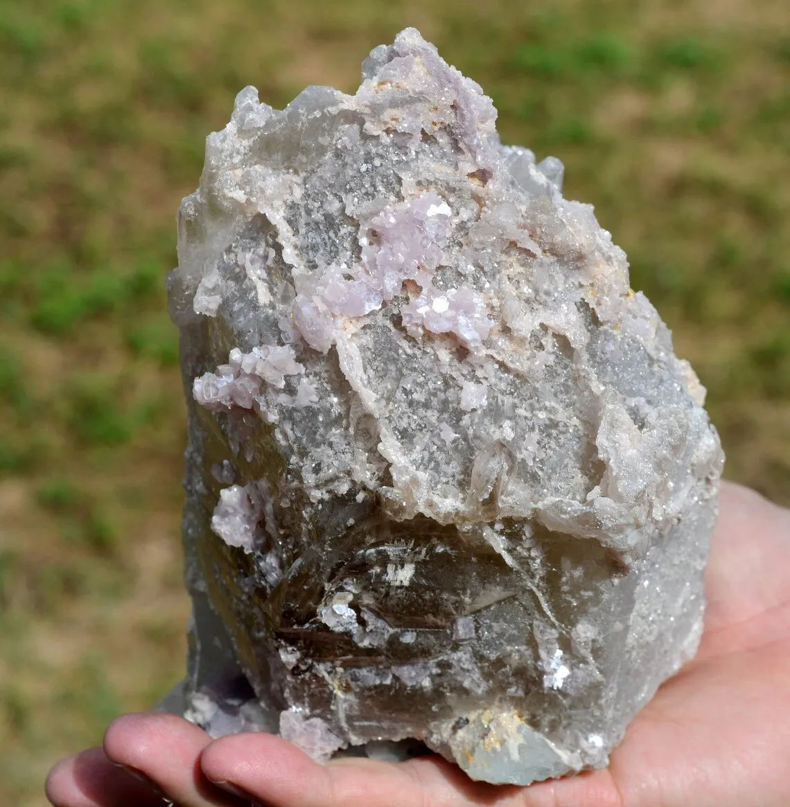 Smoky Quartz & Lepidolite Aquamarine 3240 grams - Minas Gerais, Brazil - image 1