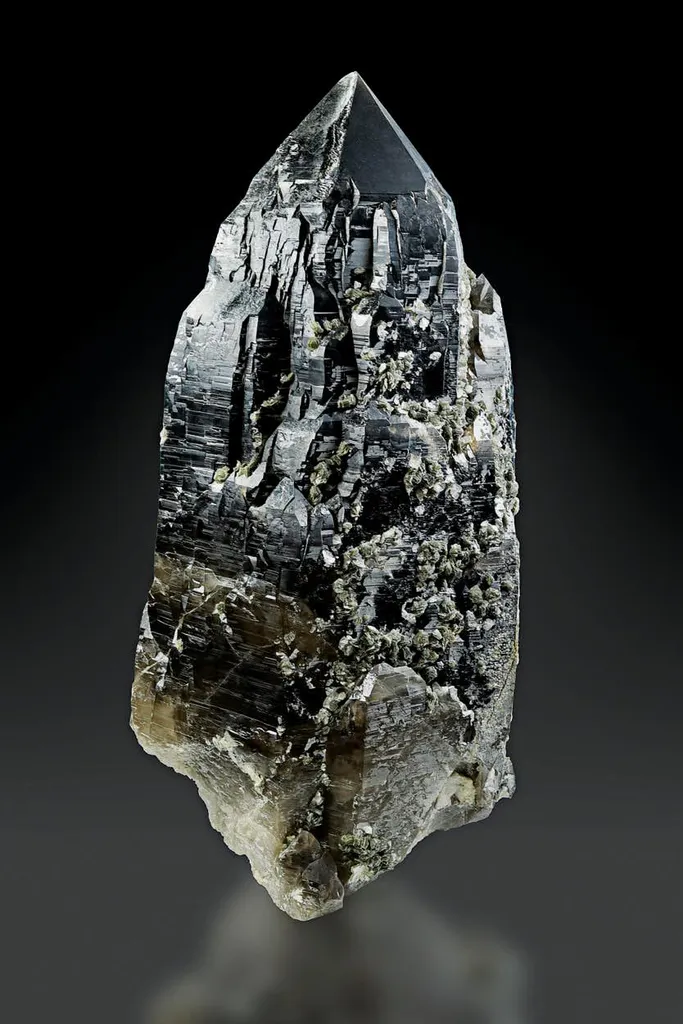 Smoky Quartz, Muscovite image