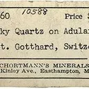 Smoky Quartz on Adularia - image 5