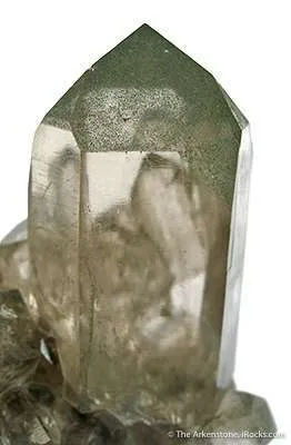 Smoky Quartz on Adularia - image 2