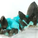 Smoky Quartz on Amazonite - image 2