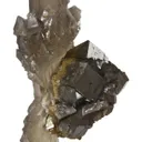 Smoky Quartz on Garnet - image 2