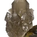 Smoky Quartz on Garnet - image 3