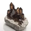 Smoky Quartz on Granite - image 2