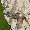 Smoky Quartz & Orthoclase Muscovite 1840 grams - Linópolis, Minas Gerais, Brazil - image 4
