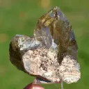 Smoky Quartz & Rutile 102 grams - Novo Horizonte, Bahia, Brazil - image 3