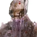 Smoky Quartz Scepter on Amethyst - image 2