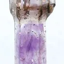 Smoky Quartz Scepter With Amethyst - image 1