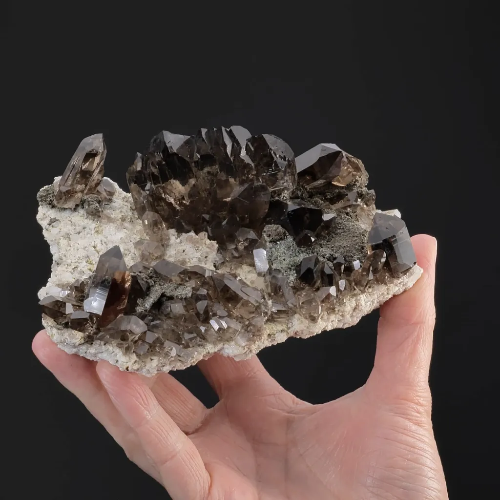 Smoky Quartz var. Gwindel Habit - image 2