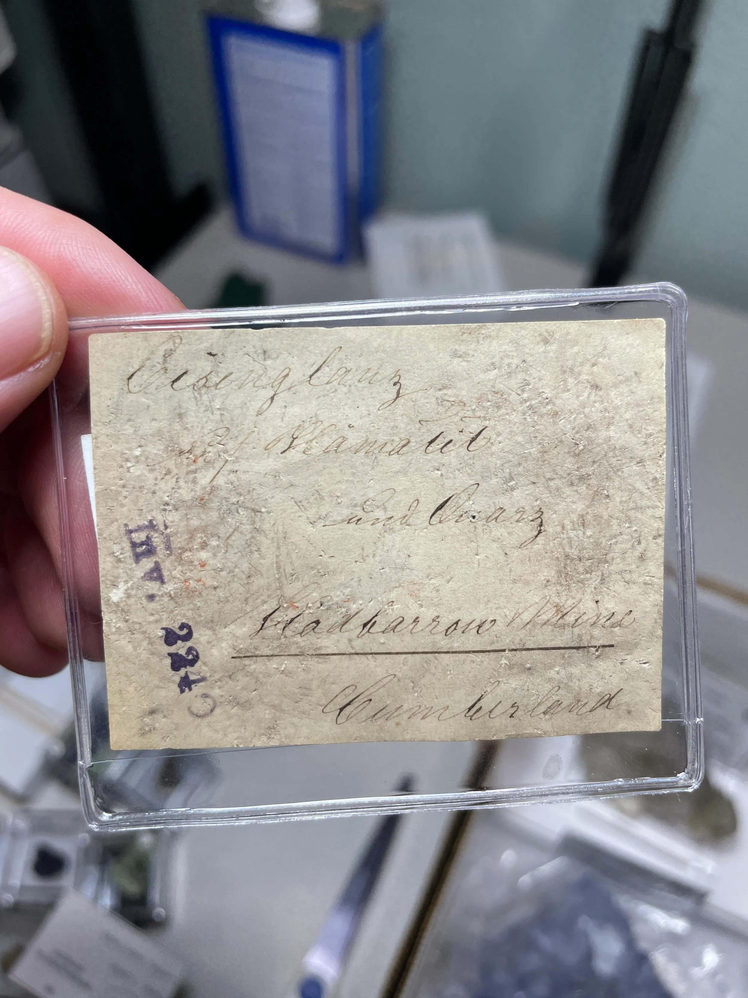 Smoky Quartz w/ Specular Hematite - image 3