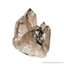 Smoky Quartz with Albite, Schorl and Spessartine - image 1