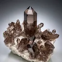 Smoky Quartz with Andularia - image 1