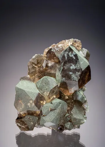 Smoky Quartz with Chlorite