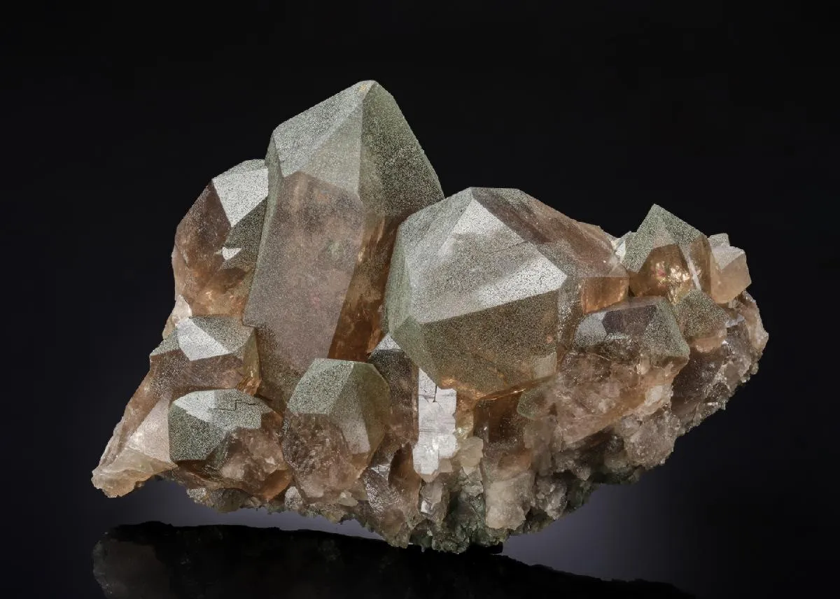 Smoky Quartz with Chlorite - image 1