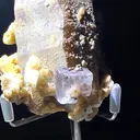 Smoky quartz with fluorite - image 9