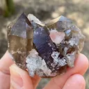 Smoky Quartz with Fluorite - image 5