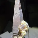 Smoky quartz with fluorite - image 1
