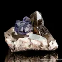 Smoky Quartz with Fluorite & Feldspar - image 7