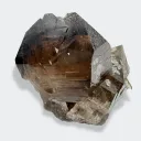 Smoky quartz with Fluorite from France, Auvergne-Rhône-Alpes, Chamonix-Mont-Blanc, Chamonix - image 4