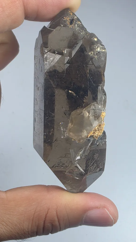 Smoky quartz with Hematite from Pakistan - image 5