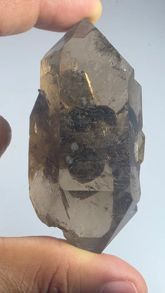 Smoky quartz with Hematite from Pakistan - image 6