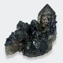 Smoky Quartz with Hematite from Switzerland, Valais, Furka - image 2