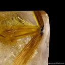 Smoky Quartz with Rutile and Hematite inclusion - image 3