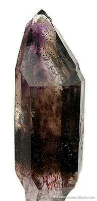 Smoky Quartz/Amethyst Scepter With Hematite Inclusions - image 3