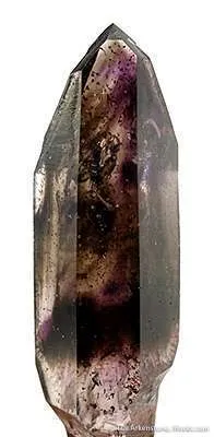 Smoky Quartz/Amethyst Scepter With Hematite Inclusions - image 4