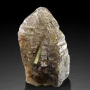 Smoky Window Quartz with Aquamarine from Minas Gerais, Brazil. A stunning piece featuring an amazing dance of shapes - image 4