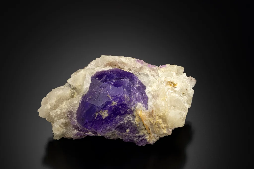 Sodalite from Ladjuar Medam, Sar-e-Sang, Kuran wa Munjan District, Badakhshan, Afghanistan image