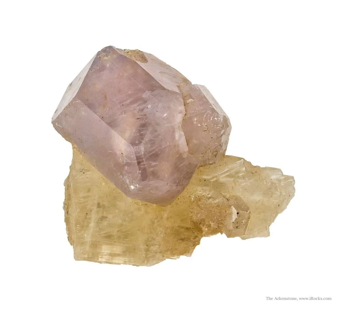 Sodalite Var. Hackmanite on Richterite - image 2