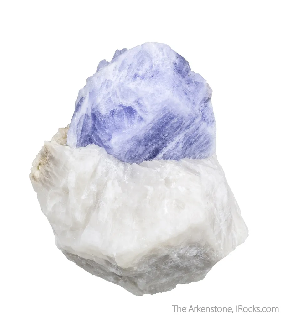 Sodalite var. Hackmanite (twinned) image