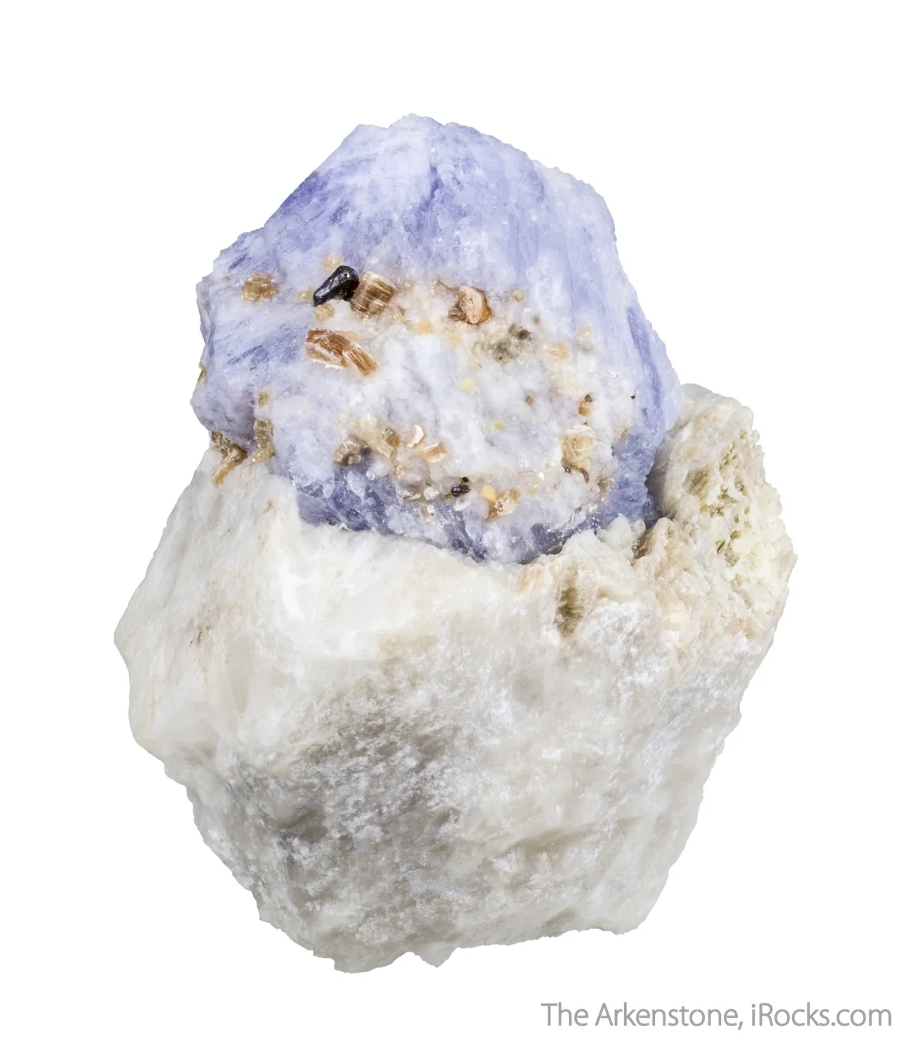 Sodalite var. Hackmanite (twinned) - image 4
