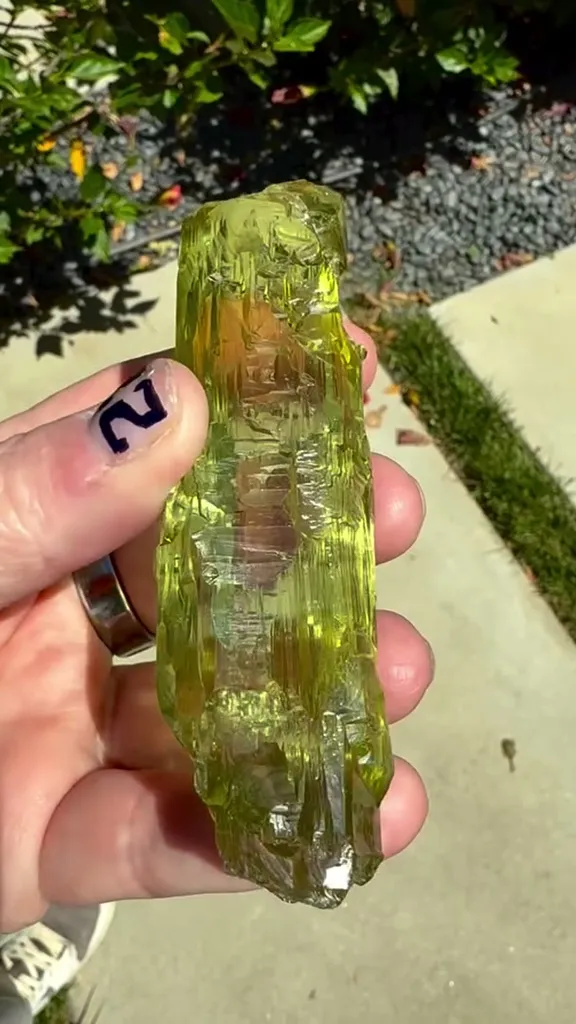 Some crystals just hit different… and this Ukrainian Heliodor is absolutely… image