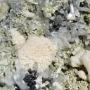 Spalerite var. Marmatite & Quartz calcite 1610 grams - Cavnic Mine, Cavnic, Maramureș, Romania - image 4
