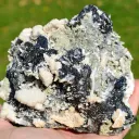 Spalerite var. Marmatite & Quartz calcite 1610 grams - Cavnic Mine, Cavnic, Maramureș, Romania - image 1