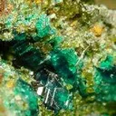Spangolite, Malachite - image 2