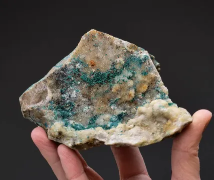 Spangolite with Brochantite