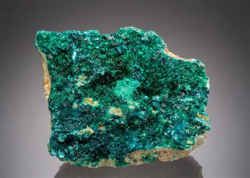 Spangolite with Brochantite